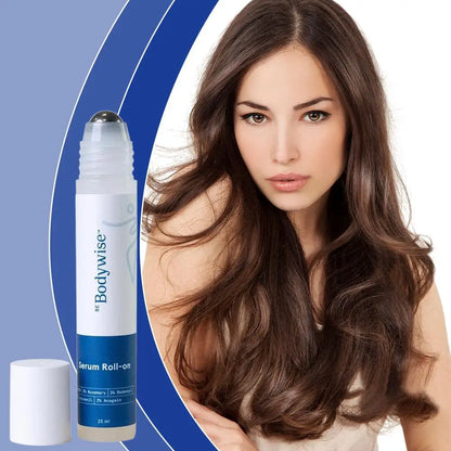 Bodywise Hair Roll-On Serum for Hair Thinning & Hair Re-Growth Plant Extract Essence Enhance Hair Luster Strengthen Hair Root
